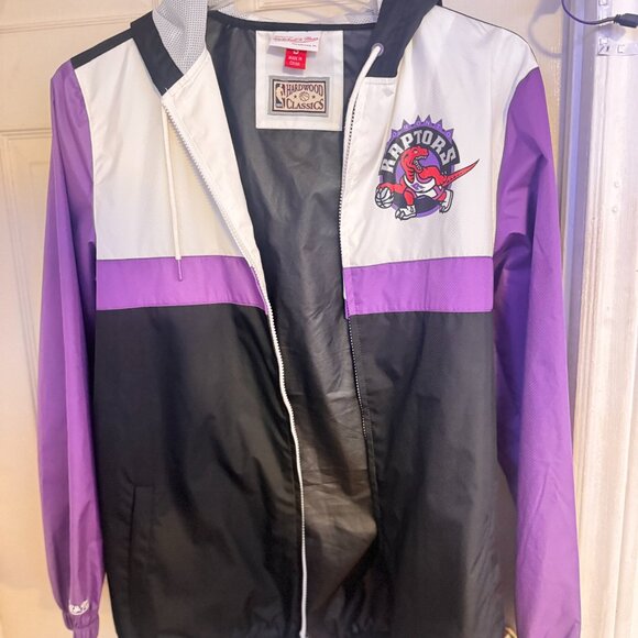 Mitchell & Ness Toronto Raptors Hardwood Classics Windbreaker - Picture 2 of 6